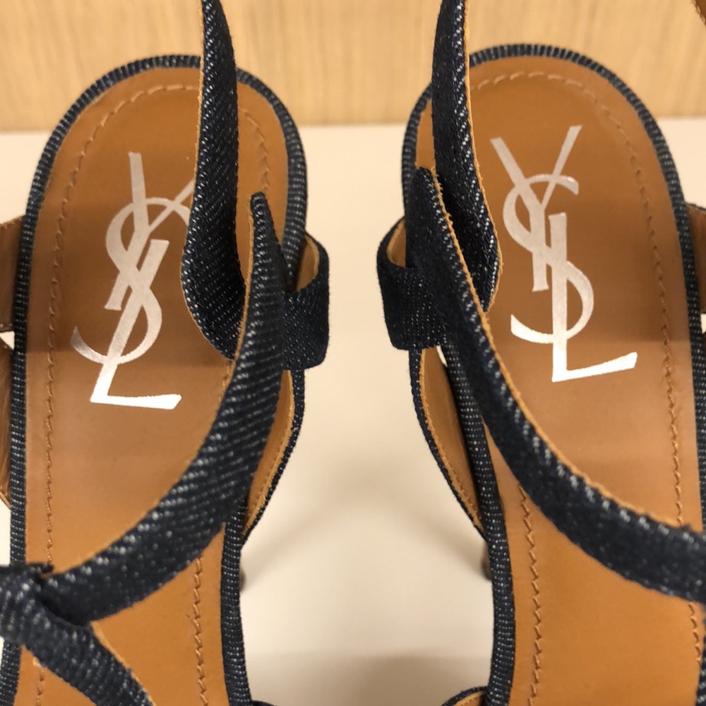 🍒HPx3🍒 Yves Saint lauren Tribute Sandals - Picture 4 of 8